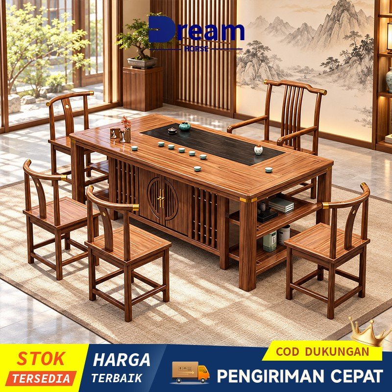 COD Meja Teh/Meja Teh Rumah/Meja Teh Perhotelan Kantor/Meja Resepsi/Meja Pembuatan Teh