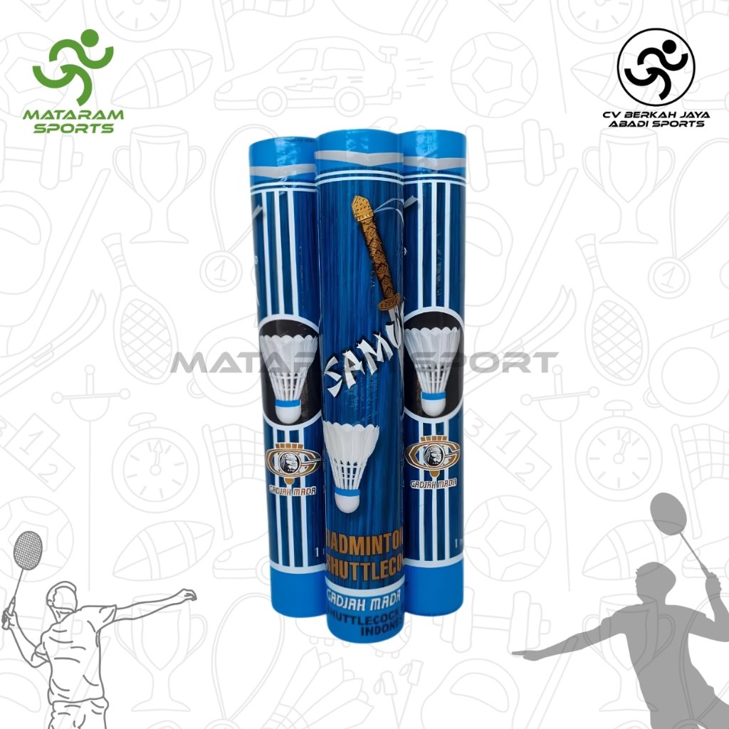 Shuttlecock Badminton Bulutangkis Samurai Biru