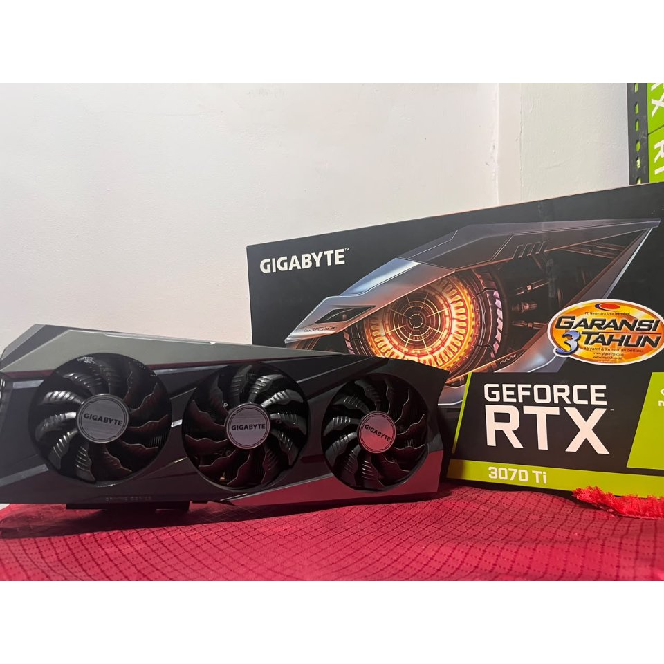 VGA NVIDIA Gigabyte RTX 3070Ti /RTX 3070 TI Gaming OC 8GB 256 Bit | SECOND