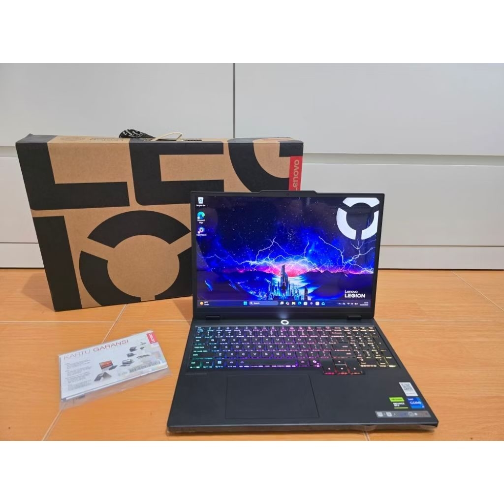 Lenovo Legion 5 RTX5060 8gb OLED i7 14700HX 100%sRGB Garansi Resmi ADP 2029