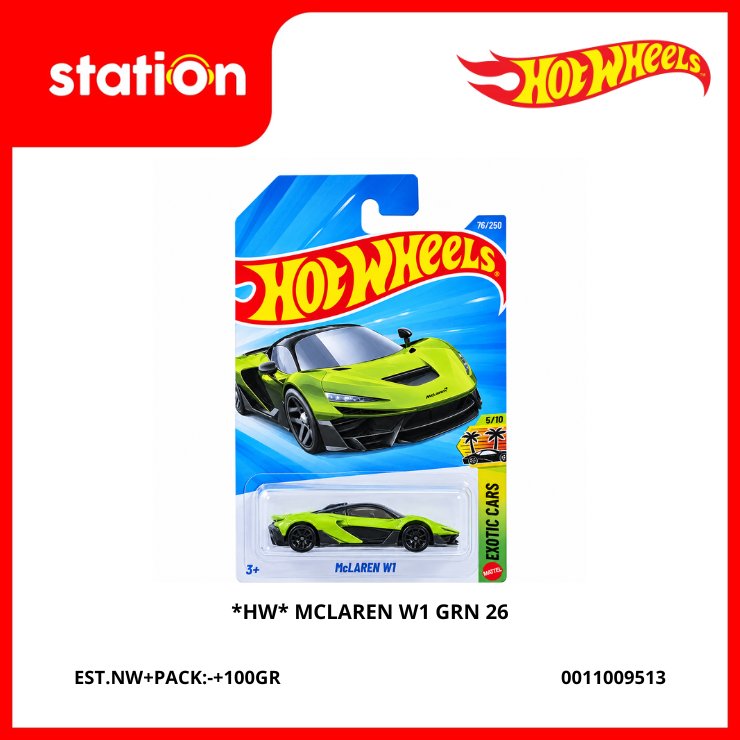 HW_ MCLAREN W1 GRN 26 - DIECAST