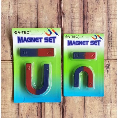 Magnet U dan Batangan Besar/ Set Magnet V-Tec MS-8075 -