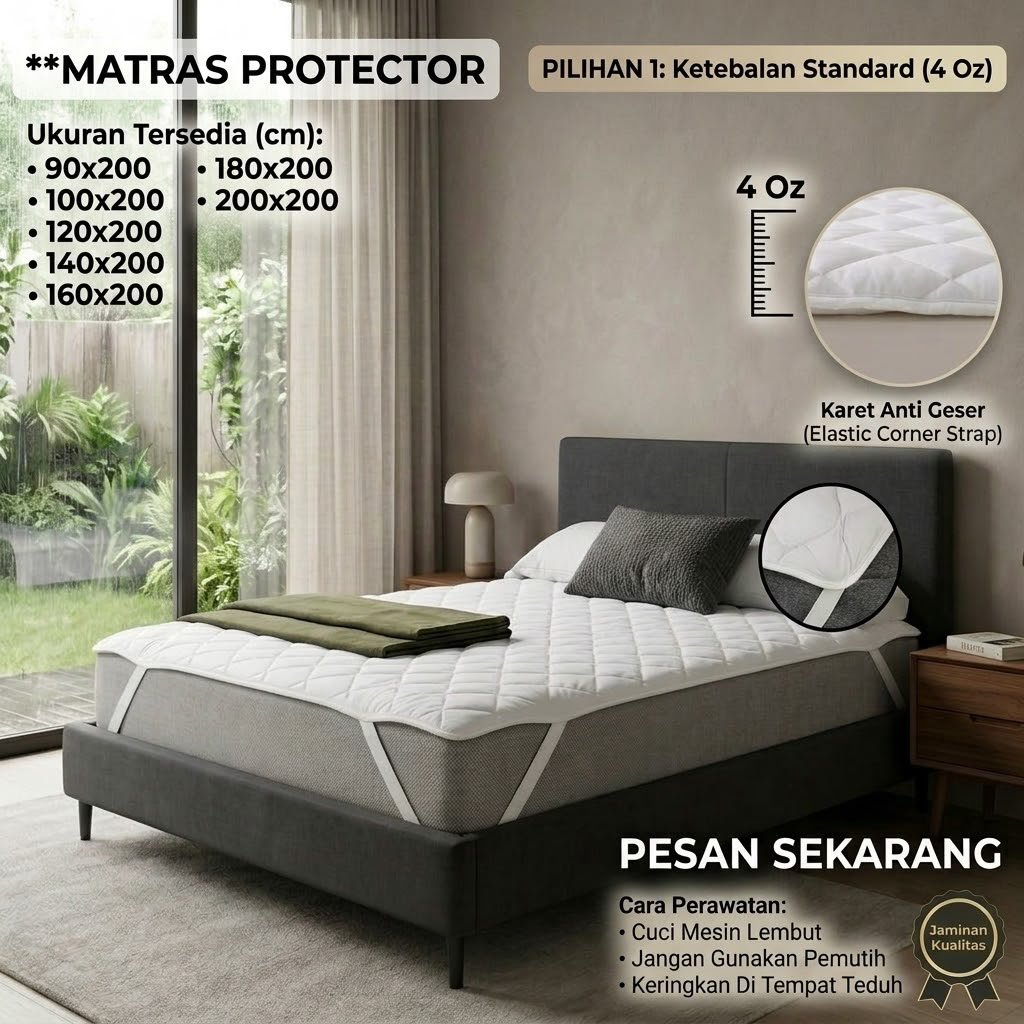 Matras Protektor / Mattres Protector / Topper Hotel 90x200 100x200 120x200 140x200 160x200 180x200 2