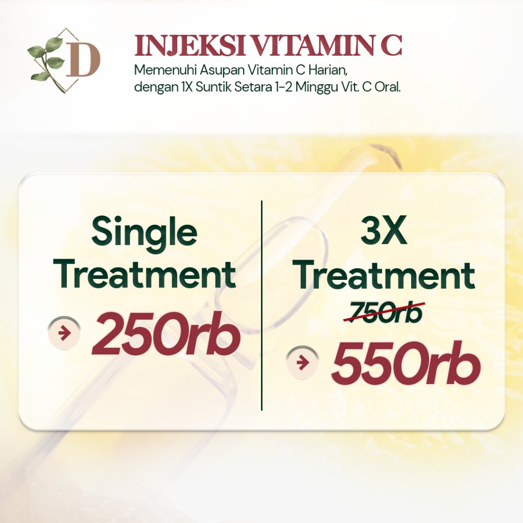 DIANOIA Vitamin C Injection | Suntik Vitamin C
