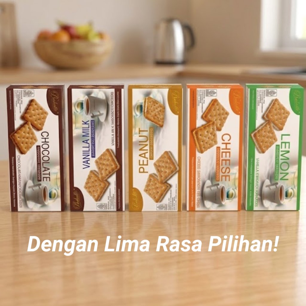 Biskotto Maxi Lokal 160g Biskuit Renyah Aneka Camilan Keluarga