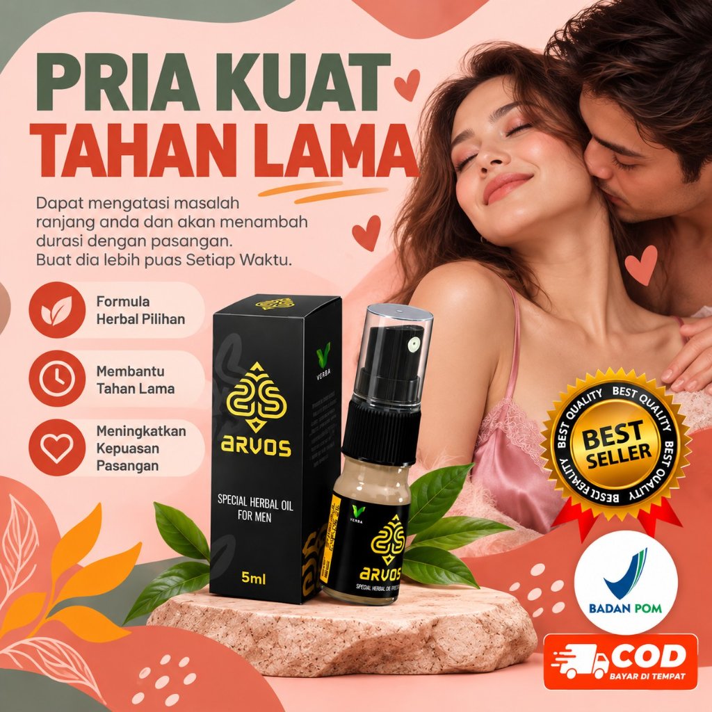 ARVOS SEMPROT KUAT OBAT KUAT PRIA DEWASA BPOM