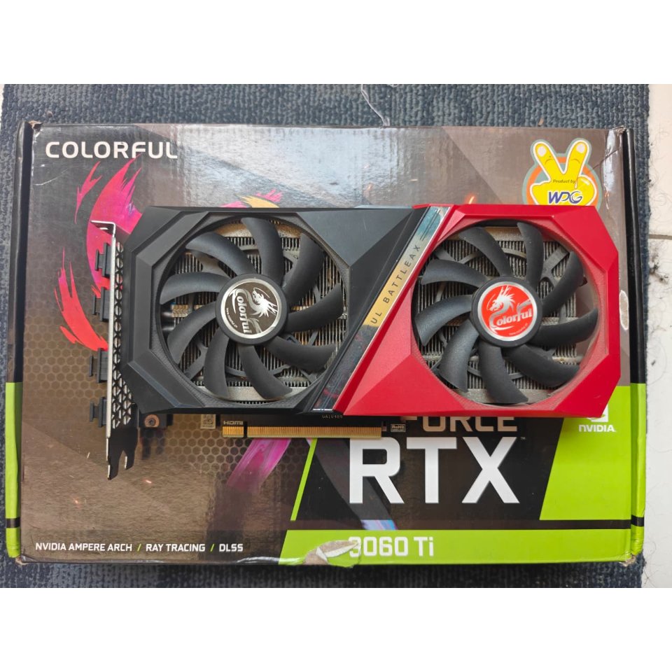 VGA Colorful GeForce RTX 3060 Ti DUO V2 LHR 8GB