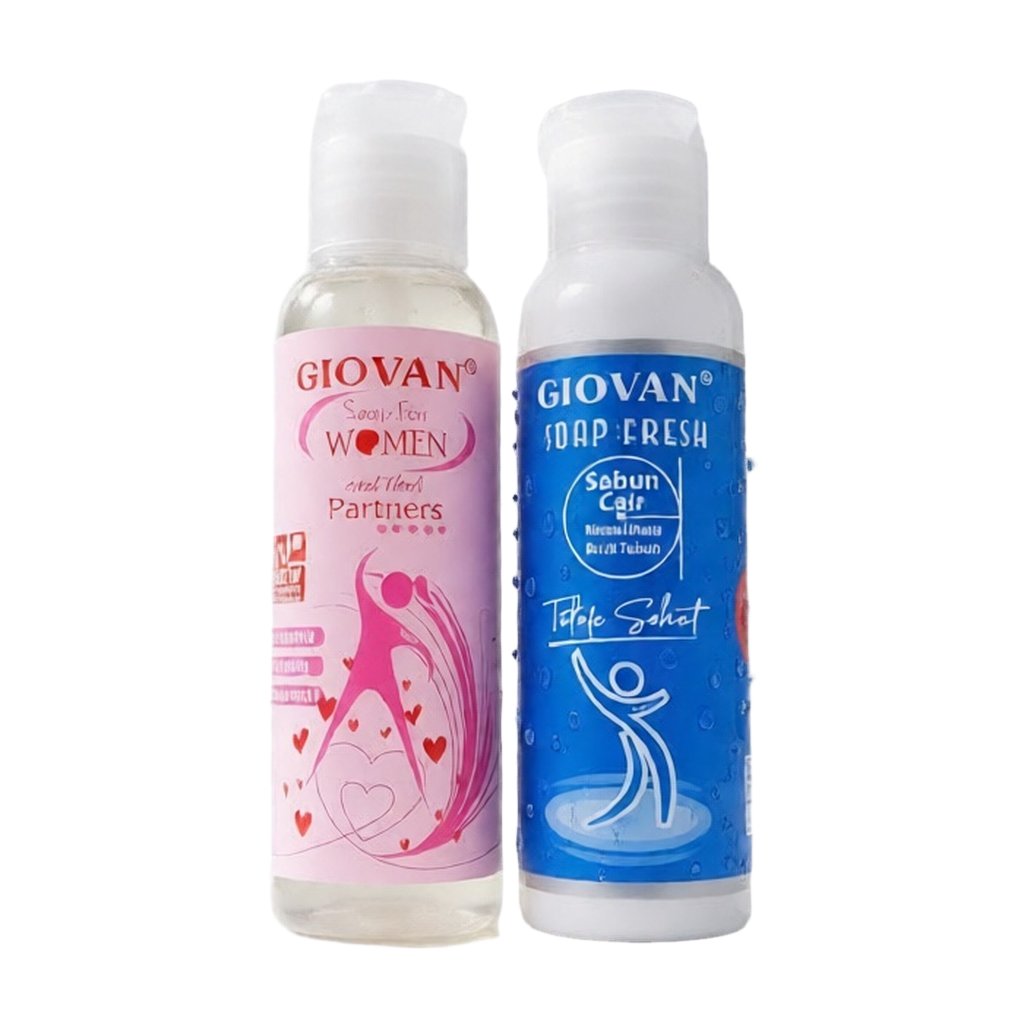 Giovan Sabun Original Soap Fresh Sabun Mandi Cair Biang Keringat Bayi Bayi Dan Kulit Sensitif 90ml
