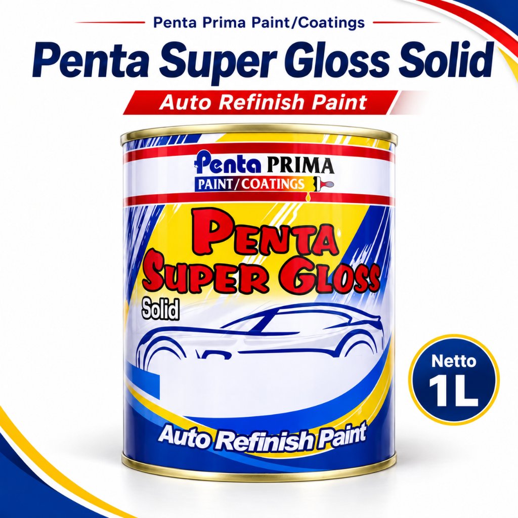 Cat Mobil Penta Prima Super Gloss Solid 1 Liter/kaleng