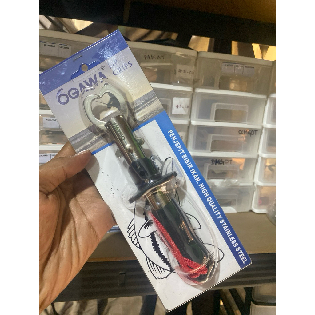 Fishing Lip Grip Pancing Tanpa Timbangan Stainless Steel