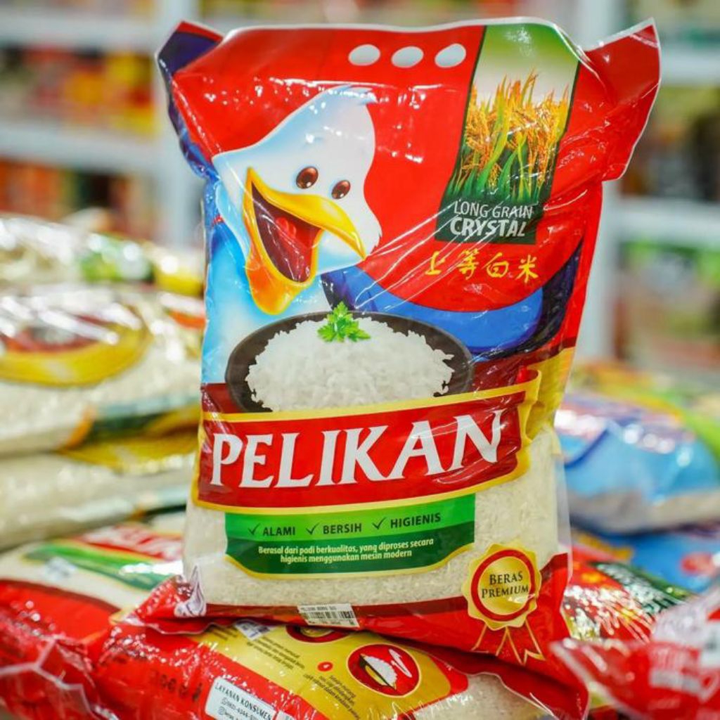 

Beras Pelikan Kemasan 5kg