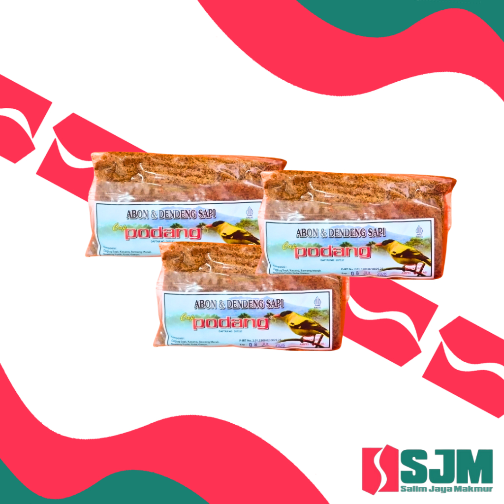 

Podang Abon Sapi 100 Gr – Abon Daging Sapi Asli Praktis & Lezat