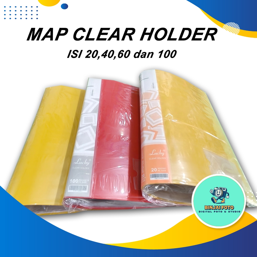 

Map Clear Holder Lucky – Isi 20, 40, 60, & 100 Lembar