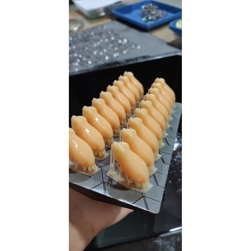 molding soft frog geriga type gamol panjang 4cm