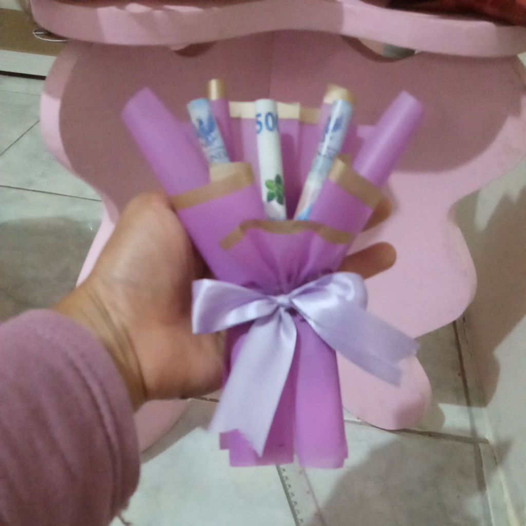 

Buket THR lebaran/Ampau buket/Amplop buket/buket uang