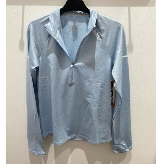 MASIH  NEW BAJU RUNNING 2XU AERO 1/2 ZIP- Womens (bukan bekas)