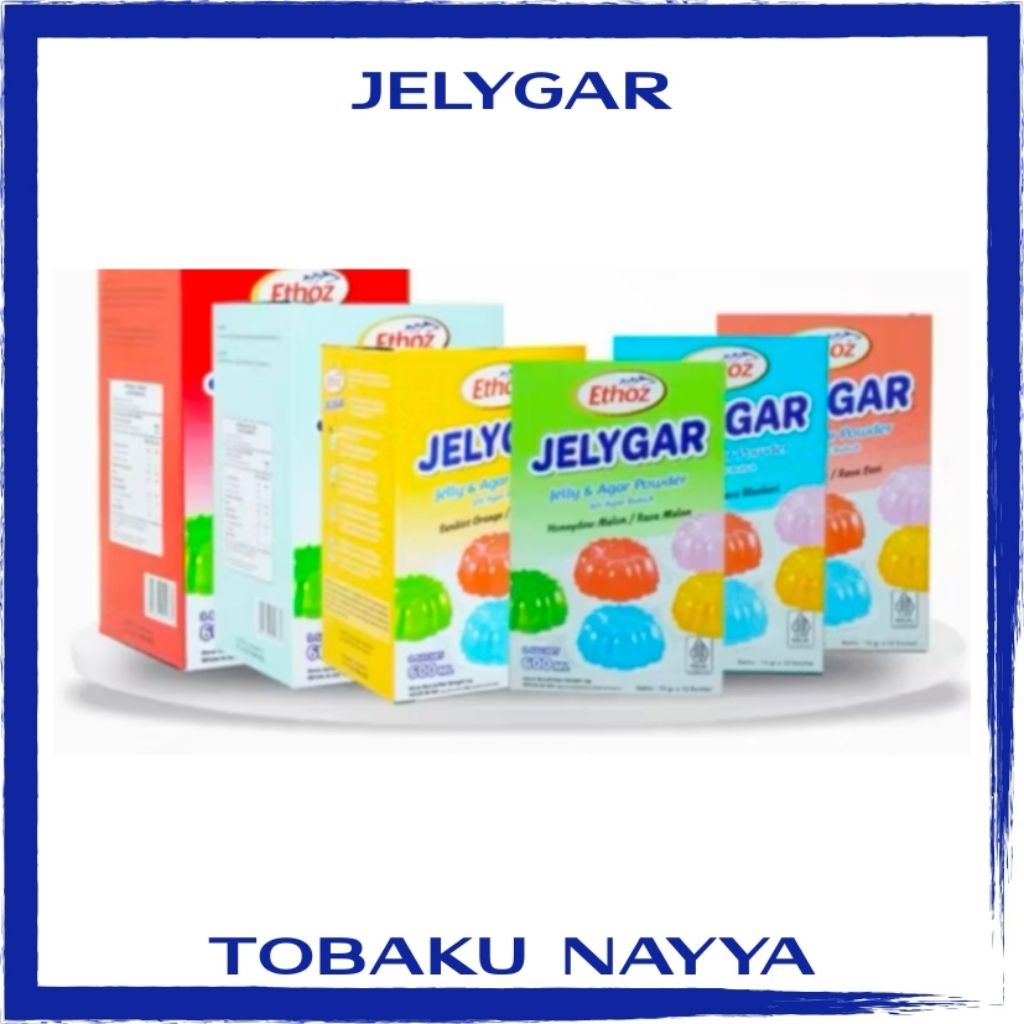 

ETHOZ JELYGAR - Jelly dan Agar agar 12gr