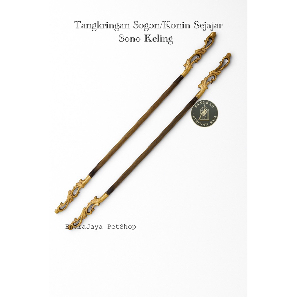 Tangkringan Ukir Sogon Konin & Pleci