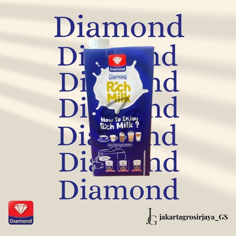 

UHT Diamond Susu Rich Milk - 1 Liter