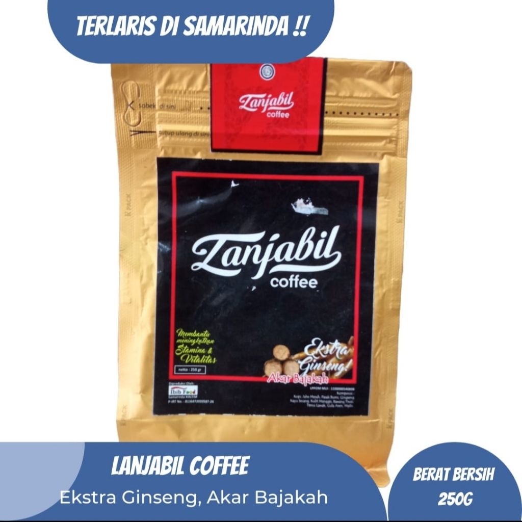 

Lanjabil Coffee Kalimantan – Kopi Herbal Ginseng & Akar Bajakah 250g