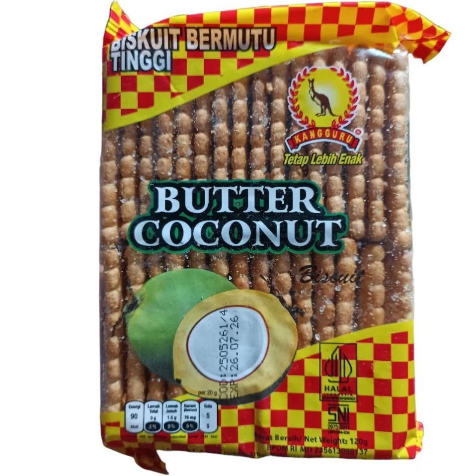 

Biskuit Butter Coconut Cap Kangguru 120gr