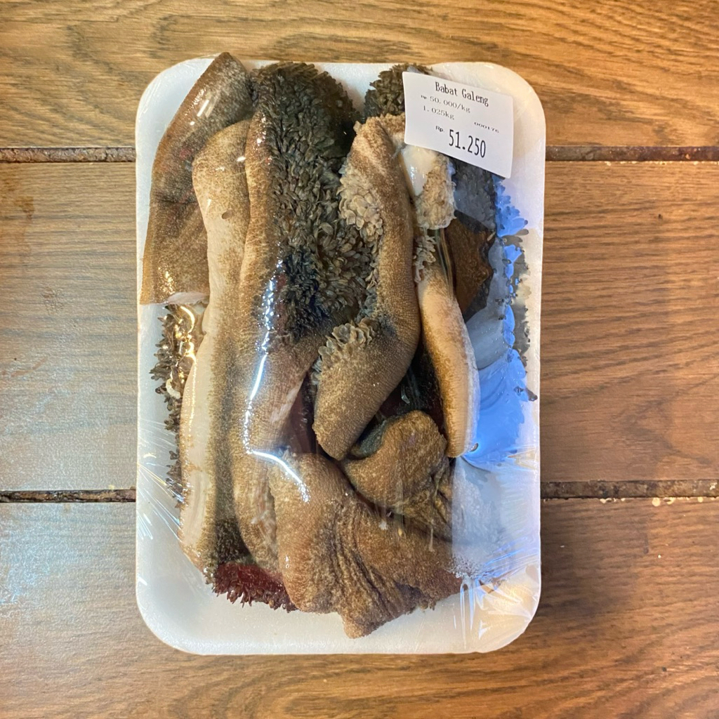 

Babat Galeng Hitam Tebal Sapi Lokal