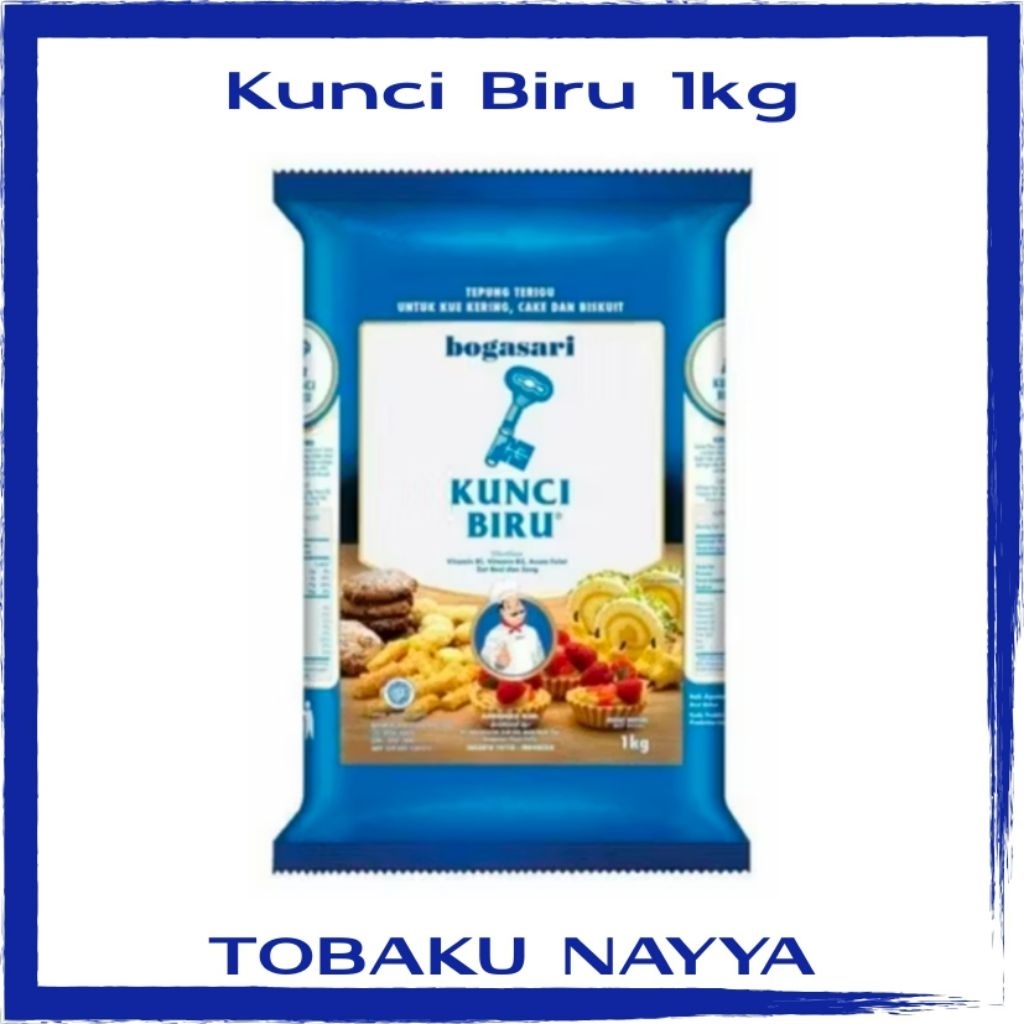 

Kunci Biru - Tepung Terigu Kunci Biru 1kg