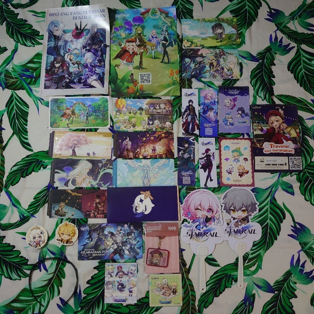 Merchandise game genshin impact, honkai starrail, honkai impact hoyofest