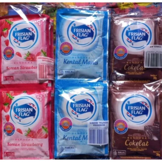 

Susu Frisian Flag Bendera Kental Manis Isi 6 PCS ( 1renceng)