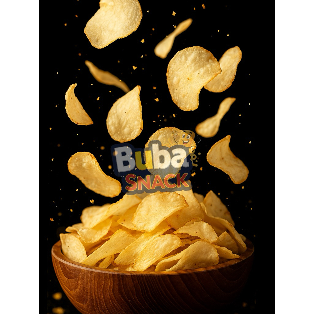 

Buba Snack – Keripik Singkong Original KINGKONG 100gr / 250gr / 500gr / 1kg – Gurih Renyah Nagih