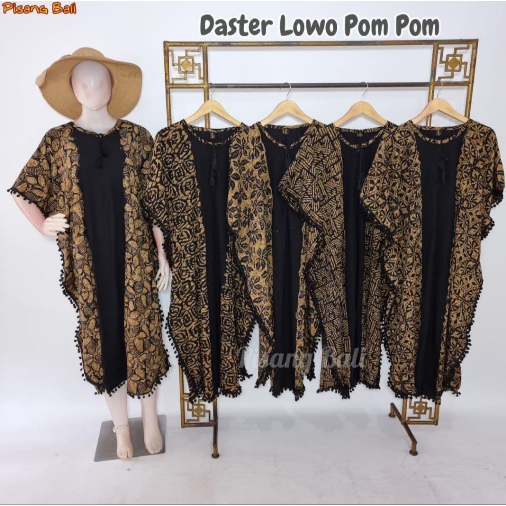 daster lowo pompom pisang bali