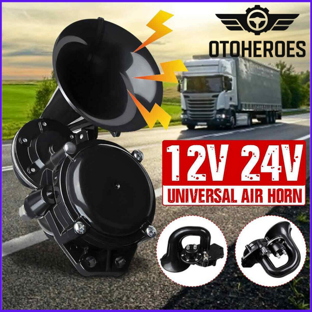 KS COD Klakson Scania Volvo / Klakson Keong Angin 12V-24V Untuk Mobil Truk Bus Suara Keras  - DL35