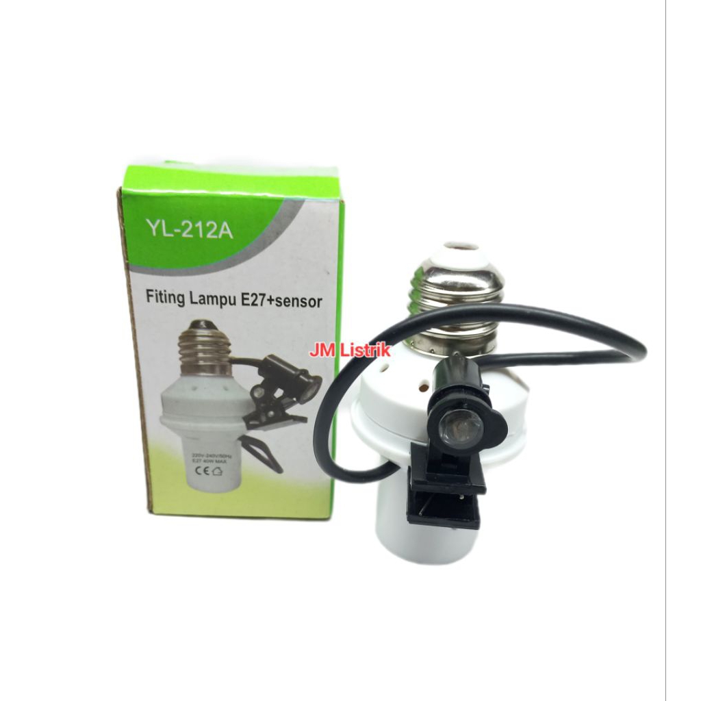 Fitting Lampu Sensor Cahaya Fitting Photocell Sensor Matahari