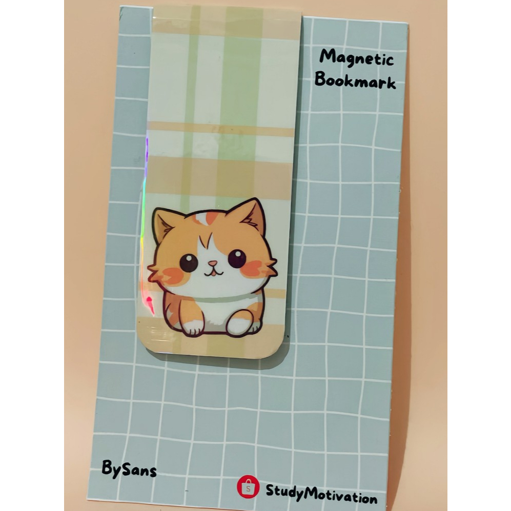 

3 Cute Magnetic Bookmarks