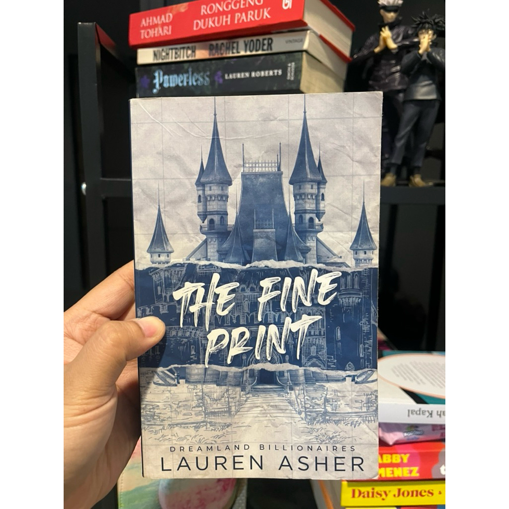 (PRELOVED) Novel English The Fine Print by Lauren Asher - PB Romance Novel