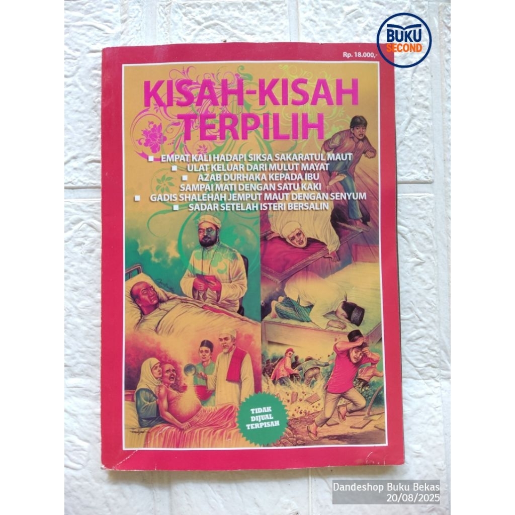 Kisah Kisah Terpilih Majalah Hidayah - Buku Bekas Preloved Original