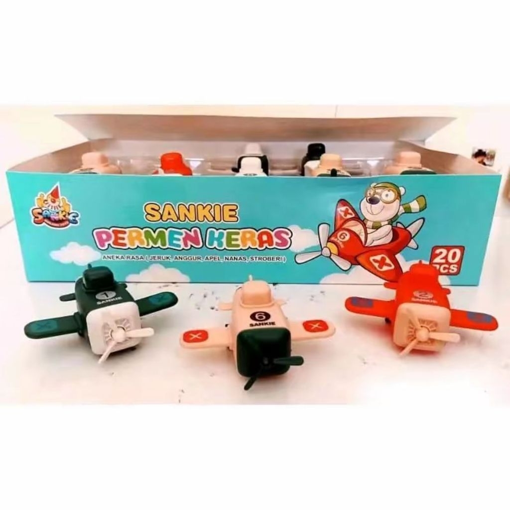 

[ SANKIE ] Permen Pesawat 20 Pcs