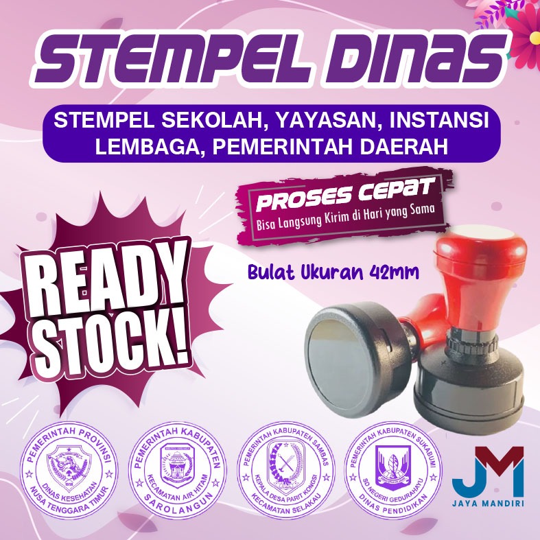 

Stempel, Stempel Custom, Sekolah, Lembaga, Stempel RT/RW, Instansi, Yayasan,