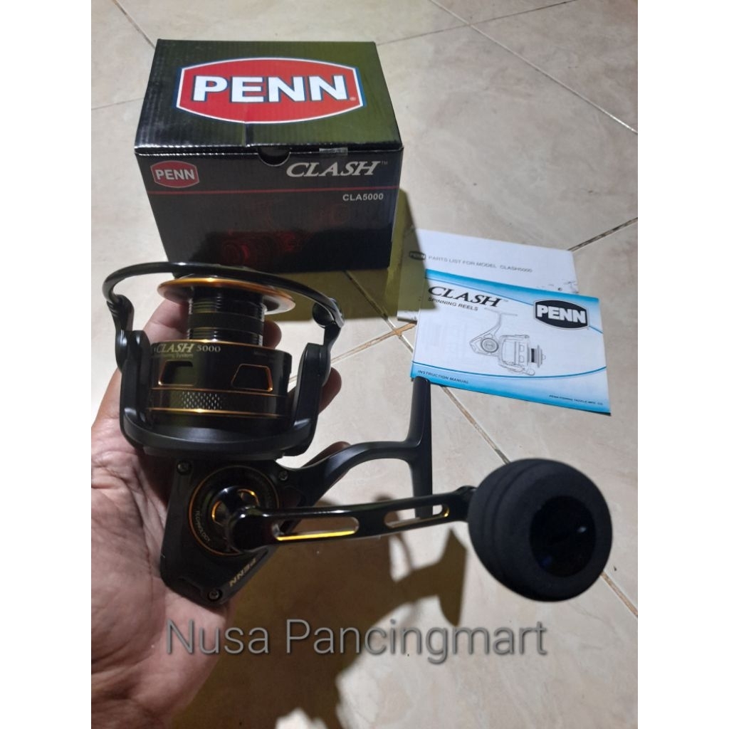 Promo Reel PENN CLASH 5000 Full Metal Body Power Handle Nusa Pancingmart