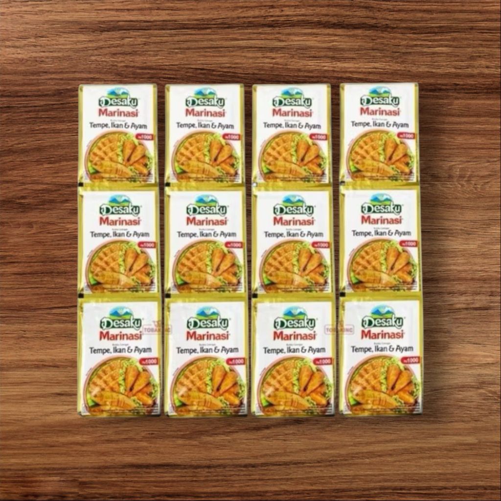 

bumbu marinasi isi 12 pcs 1 renceng bumbu tempe ikan dan ayam