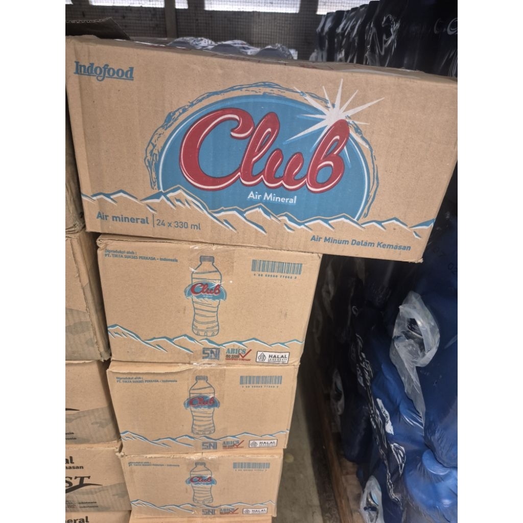 

CLUB AIR MINERAL BOTOL 330ml EKONOMIS 1 Dus ISI 24pcs
