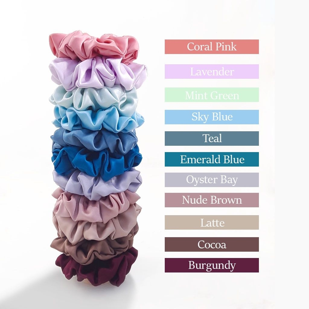 TANGELA - Ikat Rambut / Scrunchie Satin Premium