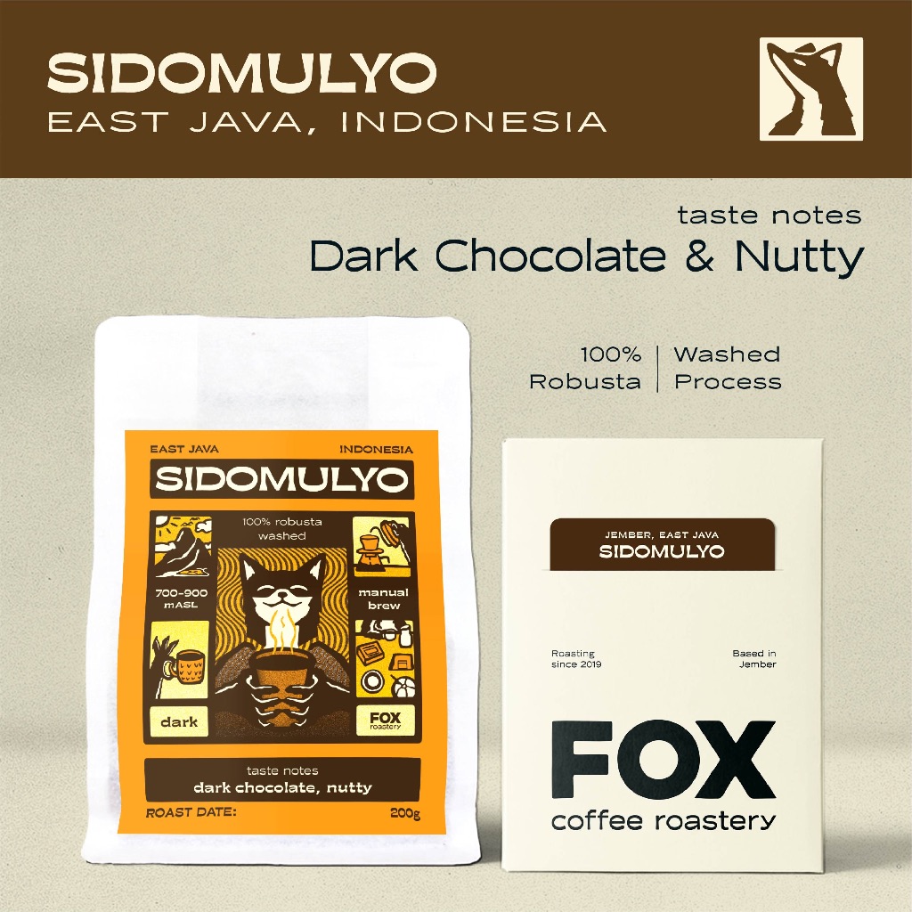 

Sidomulyo | Single Origin Robusta Coffee Roast Beans
