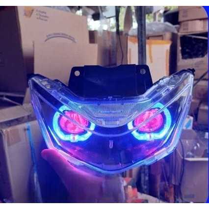 LAMPU BILED BEAT DELUXE / REFLEKTOR LAMPU DEPAN BILED BEAT DELUXE SUPER TERANG