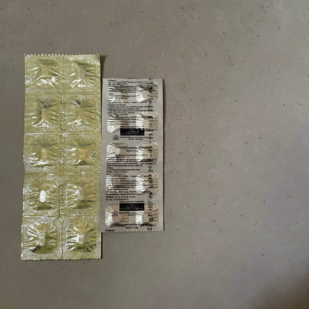 Set Alergi (Biduran,Alergi Makanan,Gatal)