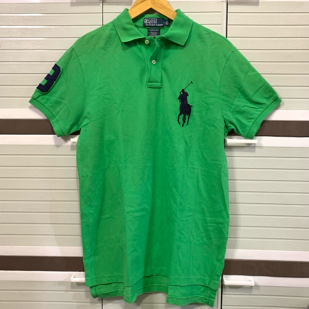 Polo Ralph Lauren Hijau Big Logo | Polo Shirt Ralph Lauren