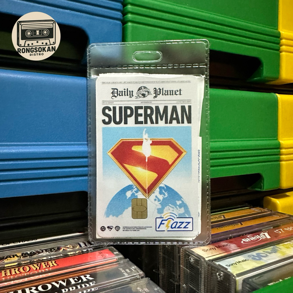 Kartu Flazz BCA edisi SUPERMAN DAILY PLANET 2025 (GEN 2)