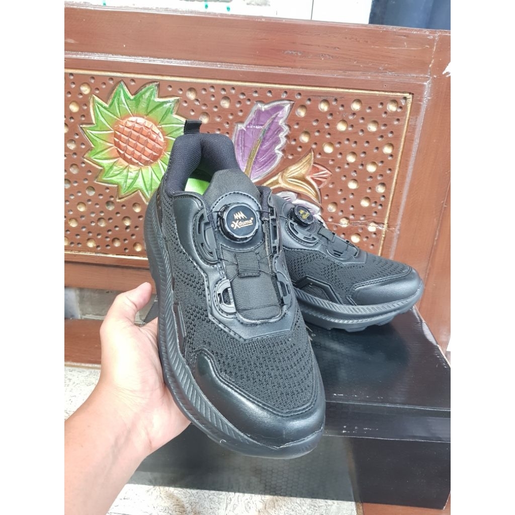 sepatu Exduma Sparco Black Taliputar sol Tempur Terbaru