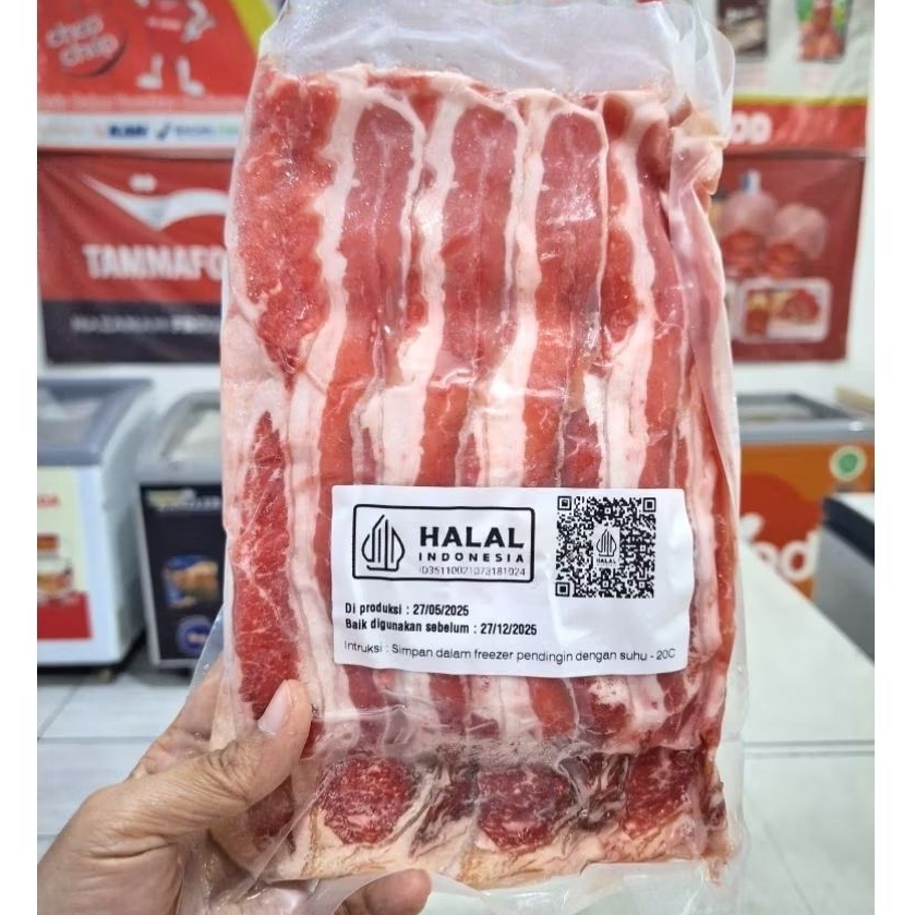 

Beef Slice Fat Premium/Shortplate 500g