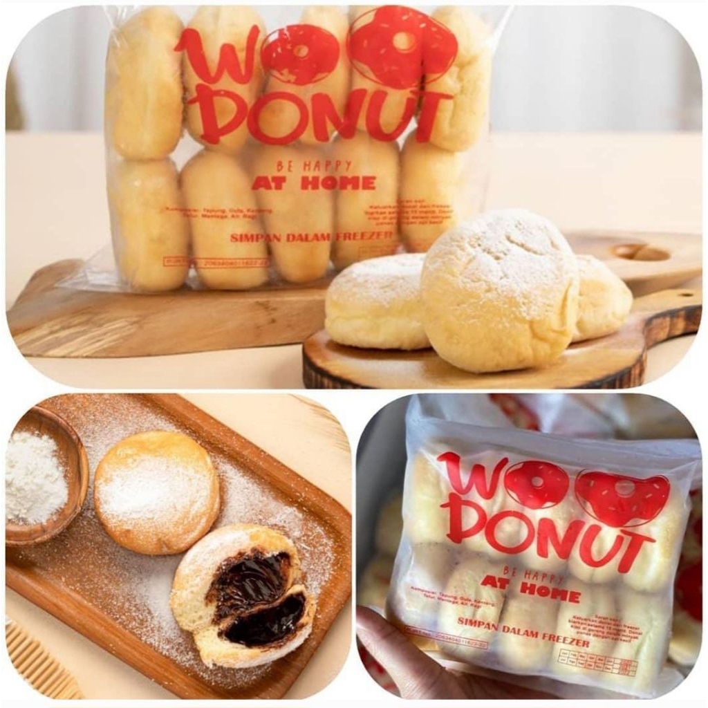 WOO Donat Kentang Coklat (Bomboloni)